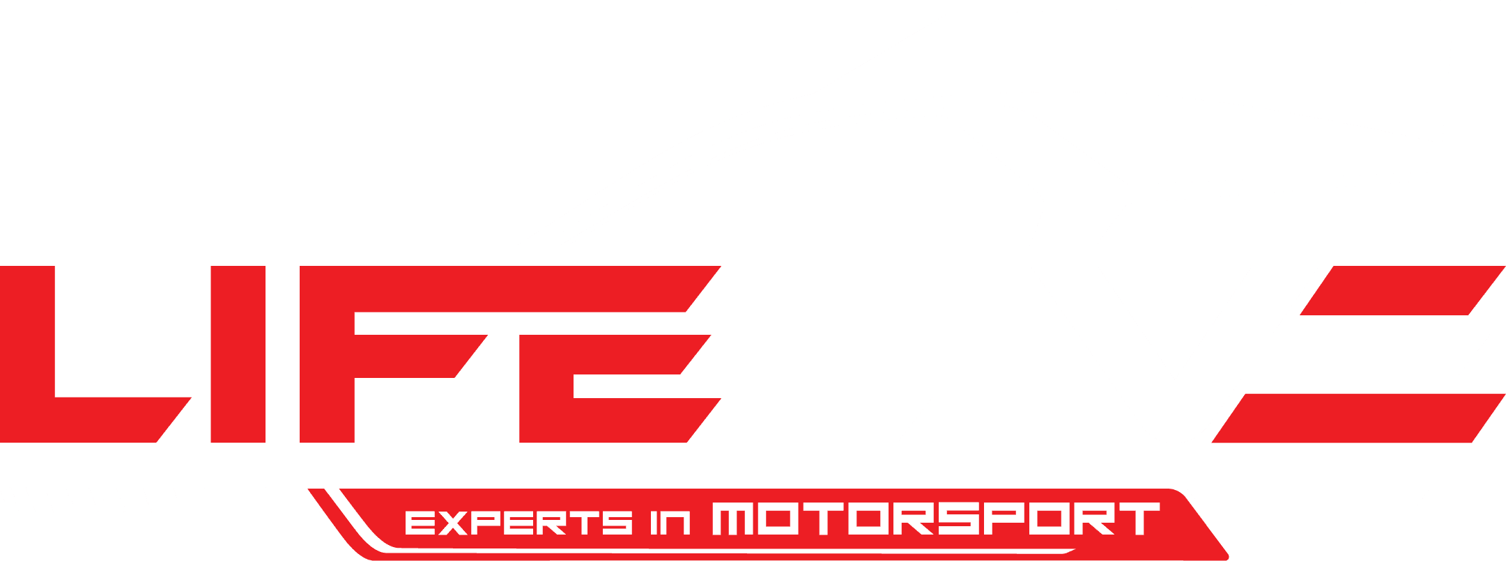 LIFELIVE Experts in Motorsport WHITE logo